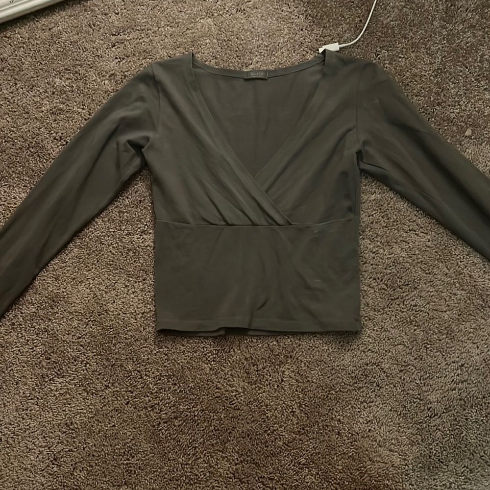 Grey brandy Melville long sleeve
